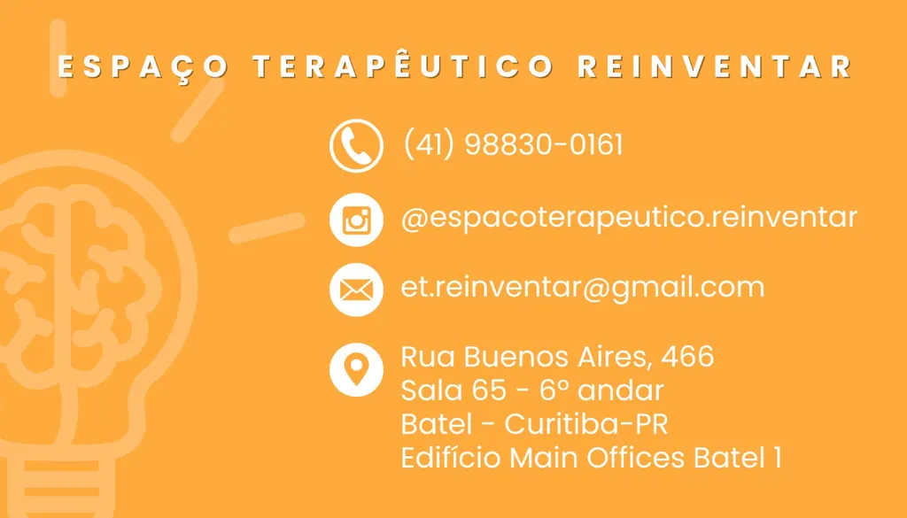 Recepção do Espaço Terapêutico Reinventar
